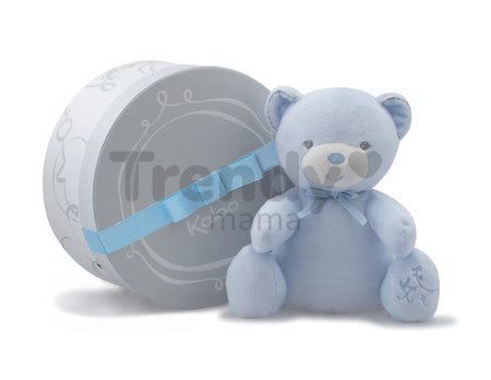 Plyšový medvedík Perle-Musical Baby Doudou Kaloo spievajúci 25 cm v darčekovom balení pre najmenších modrý