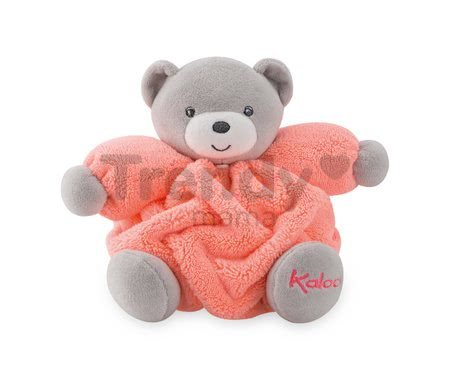 Plyšový medveď Chubby Neon Kaloo 18 cm v darčekovom balení pre najmenších oranžový