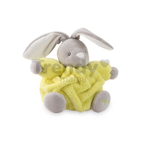 Plyšový zajačik Chubby Neon Kaloo 18 cm v darčekovom balení pre najmenších žltý