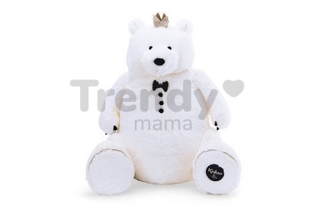 Plyšový medveď s kráľovskou korunkou Prince of Cuddles Kaloo 60 cm v darčekovej krabici od 0 mes