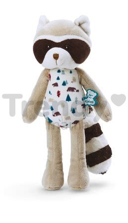 Plyšová bábika medvedík čistotný Doll Raccoon Leon Classique Filoo Kaloo 25 cm v darčekovej krabici od 0 mes