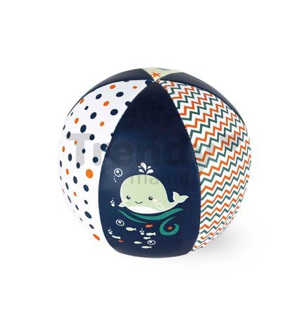 Textilná loptička do postieľky My cute ball Kaloo 10 cm 6 motívov - Zajačik, Veľryba, Sovička, Labuť, Chobotnica, Líška od 0 mes