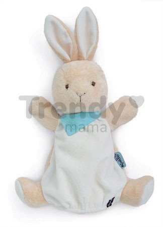 Plyšový zajačik bábkové divadlo Les Amis-Praliné Rabbit Doudou Kaloo 30 cm pre najmenších