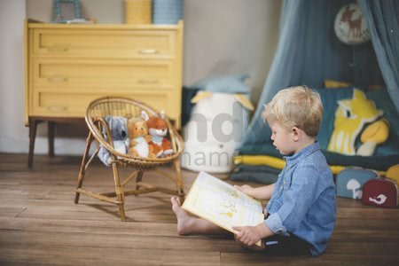 Plyšová veverička Les Amis Kaloo Biscotte Squirrel 25 cm z jemnej mäkkej plyše v darčekovej krabičke od 0 mes
