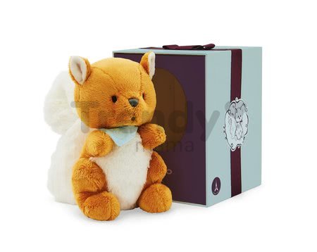 Plyšová veverička Les Amis Kaloo Biscotte Squirrel 25 cm z jemnej mäkkej plyše v darčekovej krabičke od 0 mes
