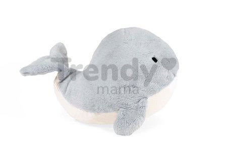 Plyšová veľryba Lollipop Whale Les Amis Kaloo šedá 25 cm z jemnej plyše v darčekovej krabičke od 0 mes