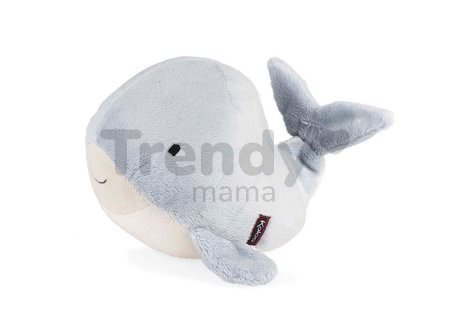 Plyšová veľryba Lollipop Whale Les Amis Kaloo šedá 25 cm z jemnej plyše v darčekovej krabičke od 0 mes