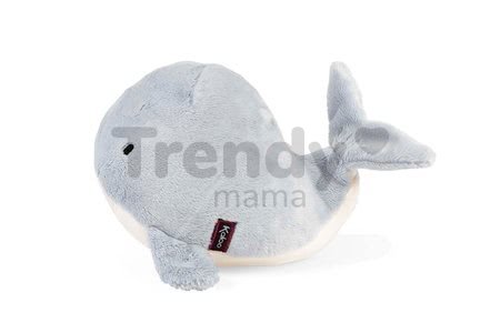Plyšová veľryba Lollipop Whale Les Amis Kaloo šedá 25 cm z jemnej plyše v darčekovej krabičke od 0 mes