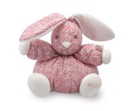 Plyšový zajačik Petite Rose-Chubby Rabbit Kaloo 18 cm v darčekovom balení pre najmenších ružový