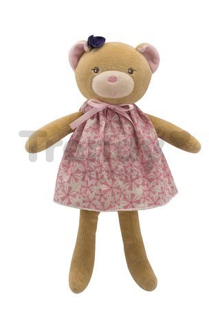 Plüss maci baba szoknyában Petite Rose-Bear Doll Kaloo 28 cm ajándékdobozban legkisebbeknek