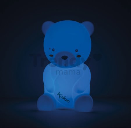 Nočné svetlo medveď My Soft Led Nightlight Home Kaloo jemné biele 18 cm od 6 mes