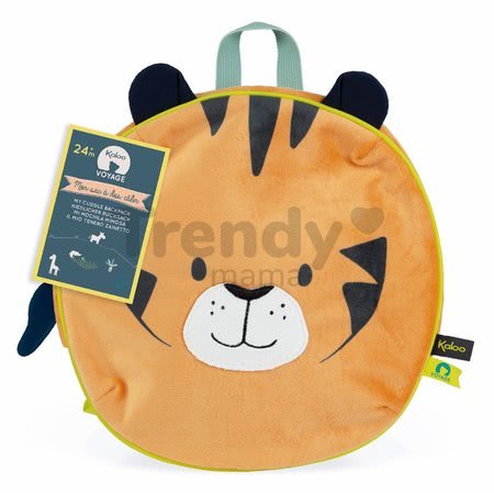 Batoh lev My Cuddle Backpack Home Kaloo so zipsom 26*25 cm pre deti od 2 rokov