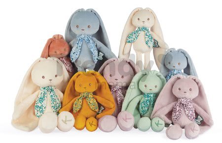 Bábika zajačik s dlhými uškami Doll Rabbit Cream Lapinoo Kaloo krémový 35 cm z jemného materiálu v darčekovej krabičke od 0 mes