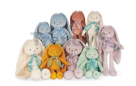 Bábika zajačik s dlhými uškami Doll Rabbit Ochre Lapinoo Kaloo okrový 25 cm z jemného materiálu v darčekovej krabičke od 0 mes