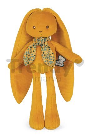 Bábika zajačik s dlhými uškami Doll Rabbit Ochre Lapinoo Kaloo okrový 25 cm z jemného materiálu v darčekovej krabičke od 0 mes