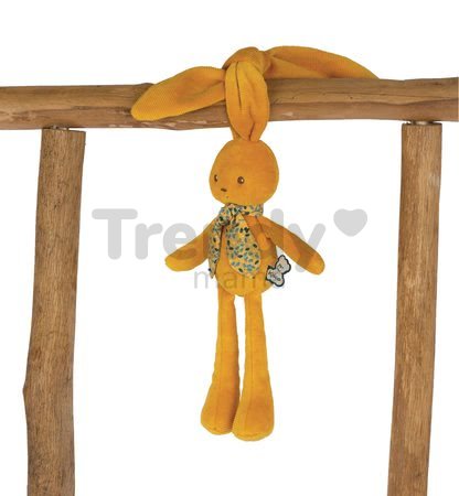 Bábika zajačik s dlhými uškami Doll Rabbit Ochre Lapinoo Kaloo okrový 25 cm z jemného materiálu v darčekovej krabičke od 0 mes