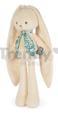 Bábika zajačik s dlhými uškami Doll Rabbit Cream Lapinoo Kaloo krémový 35 cm z jemného materiálu v darčekovej krabičke od 0 mes