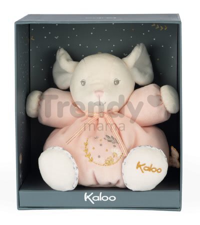 Plyšová myška Chubby Mouse Pink Perle Kaloo ružová 18 cm z mäkkého jemného materiálu od 0 mes