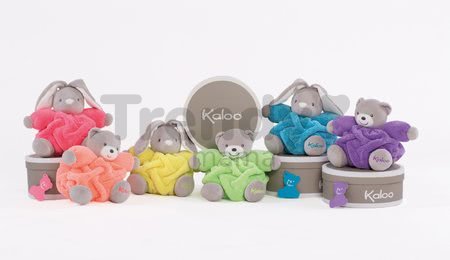 Plyšový medveď Chubby Neon Kaloo 20 cm v darčekovom balení pre najmenších fialový