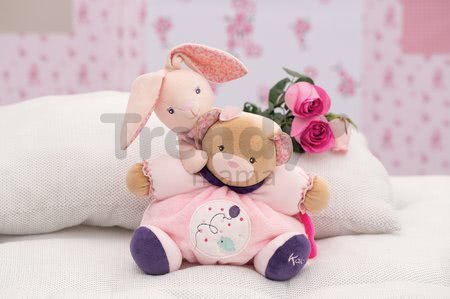 Plüss maci baba szoknyában Petite Rose-Bear Doll Kaloo 28 cm ajándékdobozban legkisebbeknek