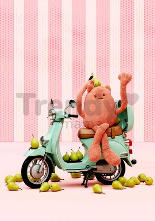 Plyšová príšerka s hruškou Britney Pear MIAM! Doudou et Compagnie ružová 60 cm od 0 mes KI4617