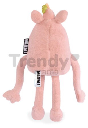 Plyšová príšerka s broskyňou Taylor Peach MIAM! Doudou et Compagnie ružová 40 cm od 0 mes KI4619