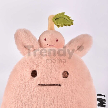 Plyšová príšerka s broskyňou Taylor Peach MIAM! Doudou et Compagnie ružová 40 cm od 0 mes KI4619