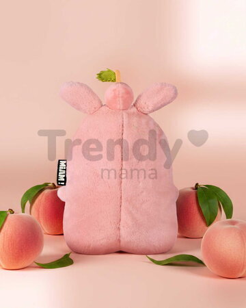 Plyšová príšerka s broskyňou Taylor Peach MIAM! Doudou et Compagnie ružová 60 cm od 0 mes KI4620