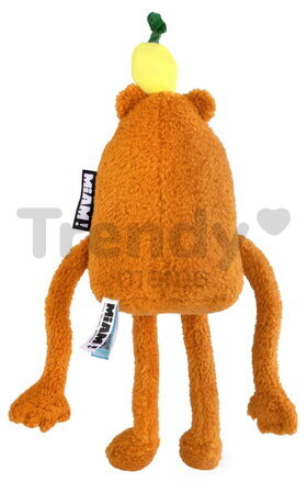 Plyšová príšerka s citrónom John Lemon MIAM! Doudou et Compagnie oranžová 40 cm od 0 mes KI4622