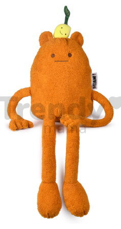 Plyšová príšerka s citrónom John Lemon MIAM! Doudou et Compagnie oranžová 60 cm od 0 mes KI4623