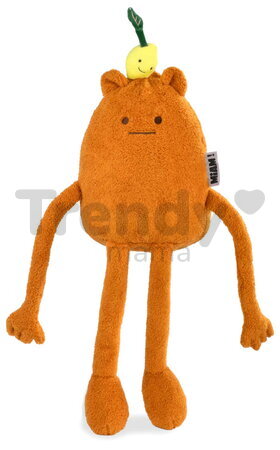 Plyšová príšerka s citrónom John Lemon MIAM! Doudou et Compagnie oranžová 60 cm od 0 mes KI4623