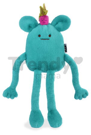 Plyšová príšerka s reďkovkou Billie Radish MIAM! Doudou et Compagnie modrá 60 cm od 0 mes KI4626