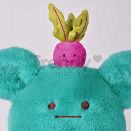Plyšová príšerka s reďkovkou Billie Radish MIAM! Doudou et Compagnie modrá 60 cm od 0 mes KI4626