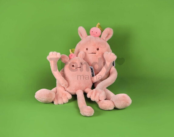 Plyšová príšerka s reďkovkou Billie Radish MIAM! Doudou et Compagnie modrá 60 cm od 0 mes KI4626