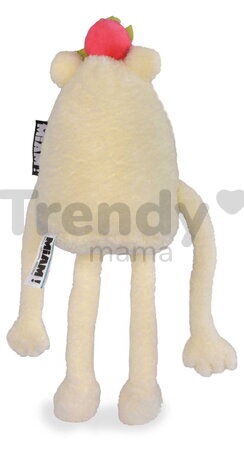 Plyšová príšerka s dračím ovocím No Name MIAM! Doudou et Compagnie biela 40 cm od 0 mes KI4628