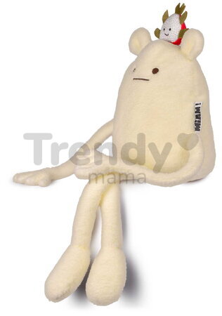 Plyšová príšerka s dračím ovocím No Name MIAM! Doudou et Compagnie biela 60 cm od 0 mes KI4629