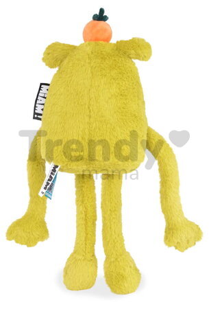 Plyšová príšerka s pomarančom Laurent Jade MIAM! Doudou et Compagnie zelená 40 cm od 0 mes KI4631