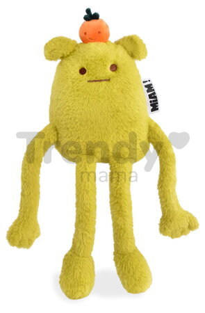 Plyšová príšerka s pomarančom Laurent Jade MIAM! Doudou et Compagnie zelená 40 cm od 0 mes KI4631