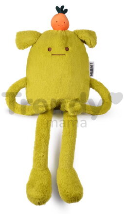 Plyšová príšerka s pomarančom Laurent Jade MIAM! Doudou et Compagnie zelená 60 cm od 0 mes KI4632