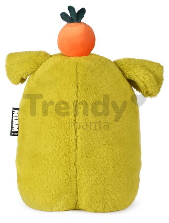 Plyšová príšerka s pomarančom Laurent Jade MIAM! Doudou et Compagnie zelená 60 cm od 0 mes KI4632