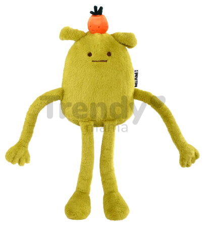 Plyšová príšerka s pomarančom Laurent Jade MIAM! Doudou et Compagnie zelená 60 cm od 0 mes KI4632