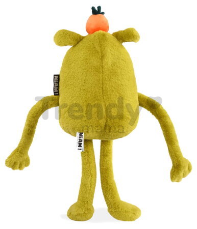 Plyšová príšerka s pomarančom Laurent Jade MIAM! Doudou et Compagnie zelená 60 cm od 0 mes KI4632