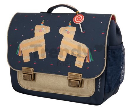Školská aktovka Limited Classic Midi Cherry Piñata Jeune Premier ergonomická luxusné prevedenie 30*38 cm