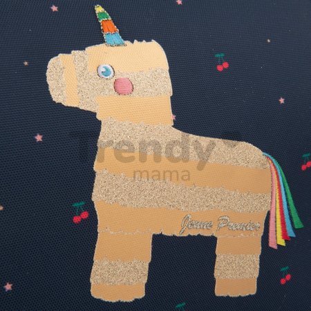Školská aktovka Limited Classic Midi Cherry Piñata Jeune Premier ergonomická luxusné prevedenie 30*38 cm