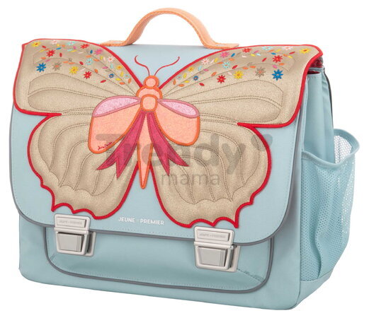 Školská aktovka Limited Classic Midi Butterfly Gold Jeune Premier ergonomická luxusné prevedenie 30*38 cm