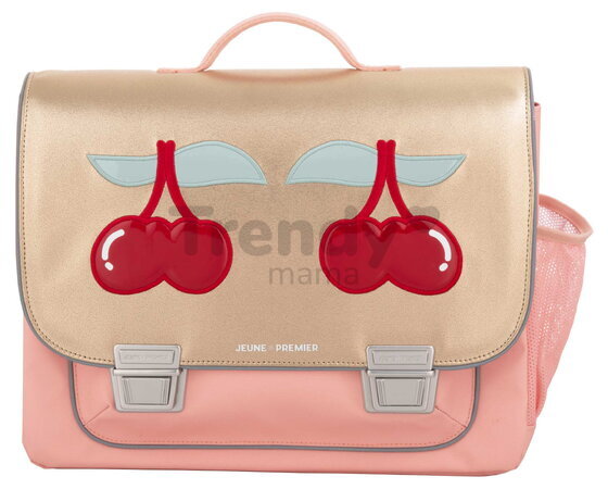 Školská aktovka Limited Classic Midi Cherry Jeune Premier ergonomická luxusné prevedenie 30*38 cm