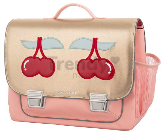 Školská aktovka Limited Classic Midi Cherry Jeune Premier ergonomická luxusné prevedenie 30*38 cm
