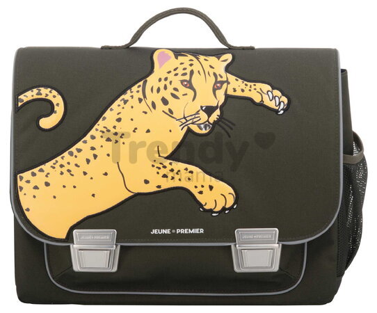 Školská aktovka Limited Classic Midi Cheetah Jeune Premier ergonomická luxusné prevedenie 30*38 cm