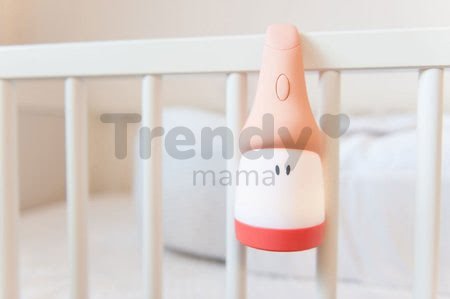 Detská lampička k postieľke Beaba Pixie Torch 2v1 prenosná Chalk Pink ružová