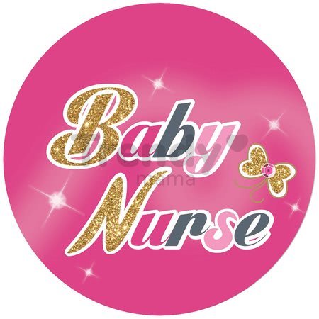 Kočík pre bábiku Landau Baby Nurse Zlatá edícia Smoby hlboký (77 cm rúčka)
